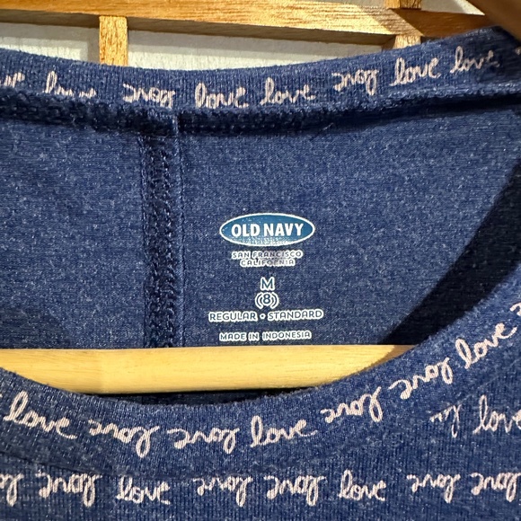 Cute LOVE Old Navy Tee - Picture 6 of 7
